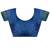 Blue kanjivaram woven design sarees with blouse piece unstiched blouse