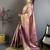 Woven design zari silk blend handloom kanjeevaram saree