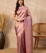 Woven design zari art silk designer kanjeevaram saree