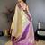 Woven design zari silk blend kanjeevaram saree
