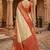Floral woven design zari art silk kanjeevaram saree