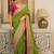 Woven design zari silk blend heavy work kanjeevaram saree