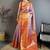Woven design zari silk blend kanjeevaram saree
