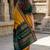 Woven design zari silk blend kanjeevaram saree