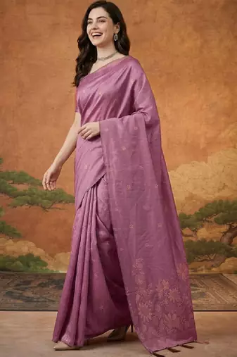 Floral pure cotton handloom kanjeevaram saree