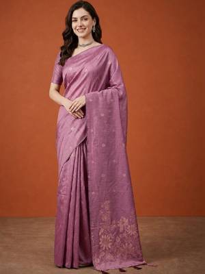 Floral pure cotton handloom kanjeevaram saree 2