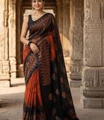 Woven design designer kanjeevaram saree