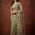 Floral silk blend designer kanjeevaram saree