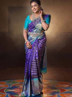 Zari art silk kanjeevaram saree 1