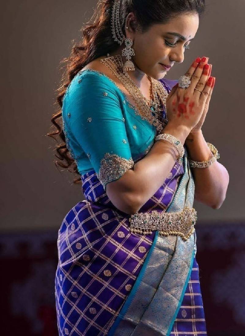 Zari art silk kanjeevaram saree