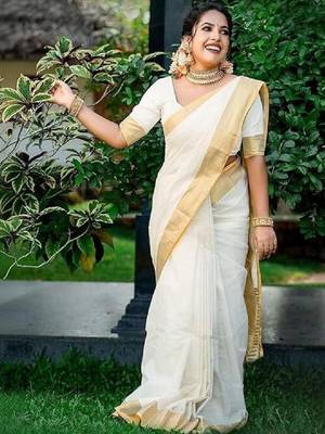 Striped kanjeevaram saree 1