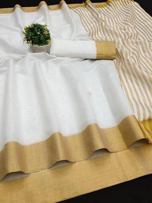 Striped kanjeevaram saree 3