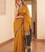 Zari silk blend kanjeevaram saree