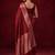 Woven design zari silk blend kanjeevaram saree