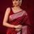 Woven design zari silk blend kanjeevaram saree