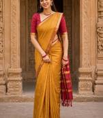 Woven design handloom kanjeevaram saree