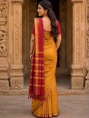 Woven design handloom kanjeevaram saree 2