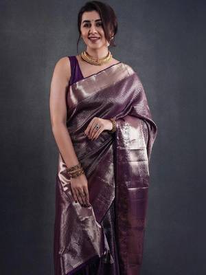 Woven design zari art silk kanjeevaram saree 4