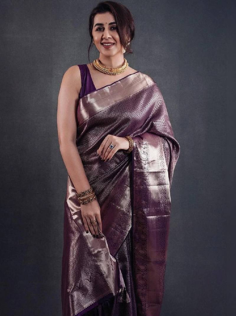 Woven design zari art silk kanjeevaram saree