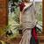 Striped pure crepe kanjeevaram saree