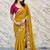 Embroidered pure georgette kanjeevaram saree