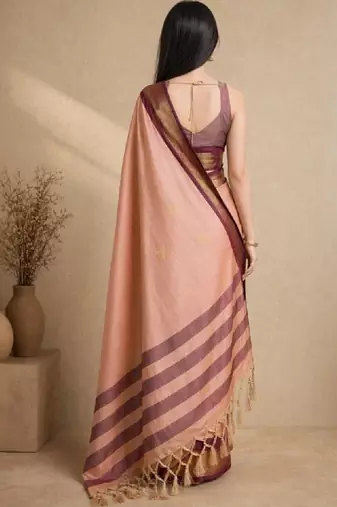 Pure cotton kanjeevaram saree