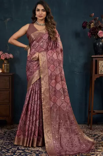 Woven design zari silk blend kanjeevaram saree