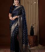 Ethnic motifs zari designer kanjeevaram saree