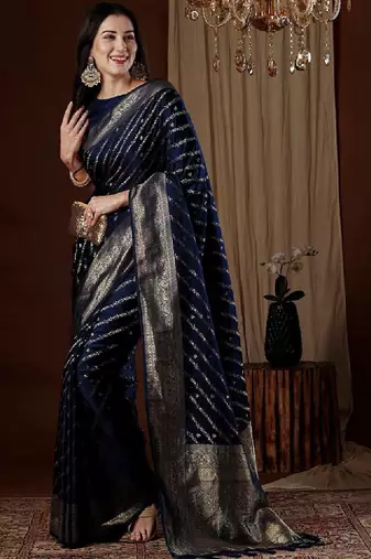 Ethnic motifs zari designer kanjeevaram saree