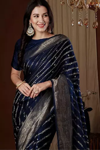 Ethnic motifs zari designer kanjeevaram saree