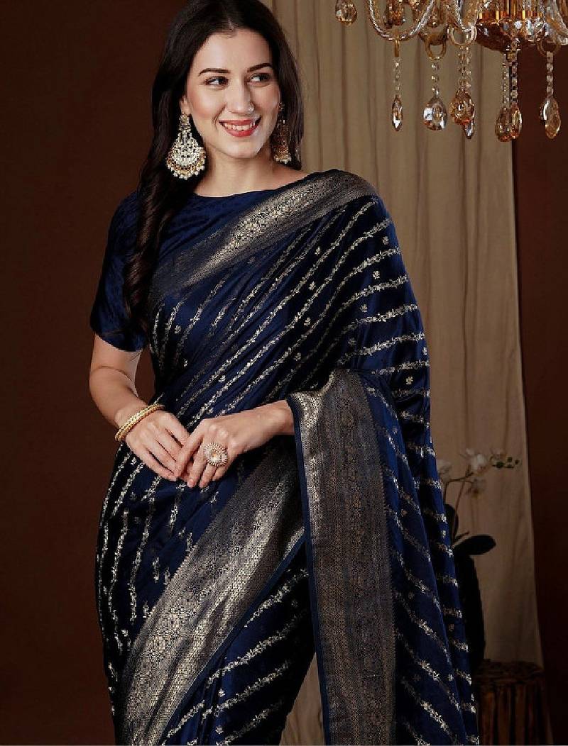 Ethnic motifs zari designer kanjeevaram saree