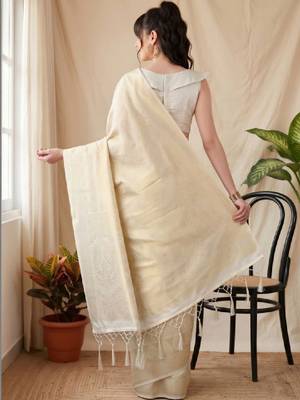 Woven design zari silk blend designer kanjeevaram saree 2