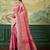 Woven design zari pashmina handloom kanjeevaram saree