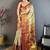 Floral zari art silk heavy work kanjeevaram saree