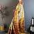 Floral zari art silk heavy work kanjeevaram saree