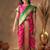 Zari art silk dhoti kanjeevaram saree