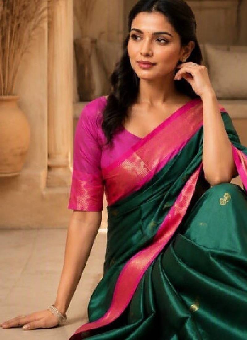 Zari pure cotton kanjeevaram saree