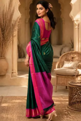 Zari pure cotton kanjeevaram saree