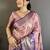 Woven design kanjeevaram sarees with unstitched blouse piece