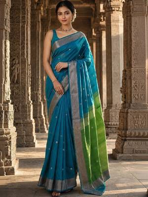 Zari designer kanjeevaram saree 1