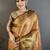 Woven design kanjeevaram sarees with unstitched blouse piece