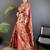 Woven design zari art silk heavy work kanjeevaram saree