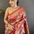 Woven design zari art silk heavy work kanjeevaram saree
