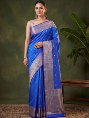 Woven design zari art silk kanjeevaram saree 3