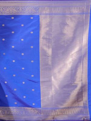 Woven design zari art silk kanjeevaram saree 4