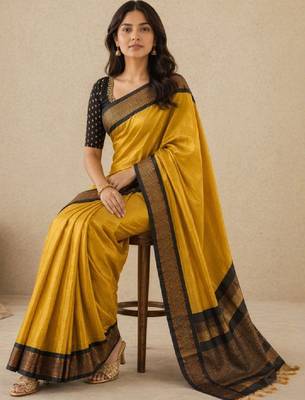 Zari pure cotton kanjeevaram saree 1