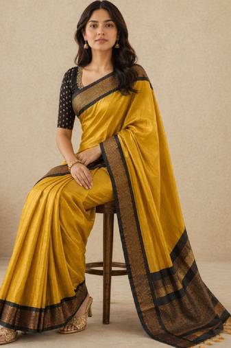 Zari pure cotton kanjeevaram saree