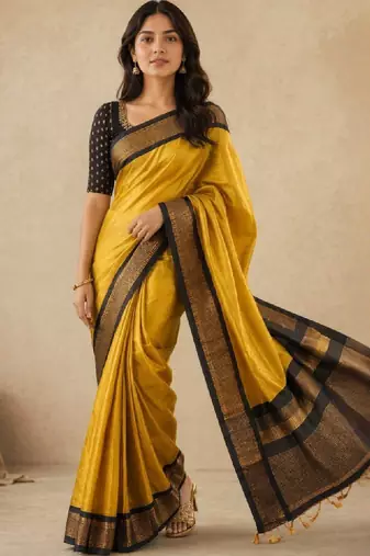 Zari pure cotton kanjeevaram saree