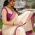 Women's kanjeevaram soft lichi silk unstitched blouse piece sarees