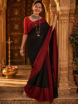 Woven design handloom kanjeevaram saree 1